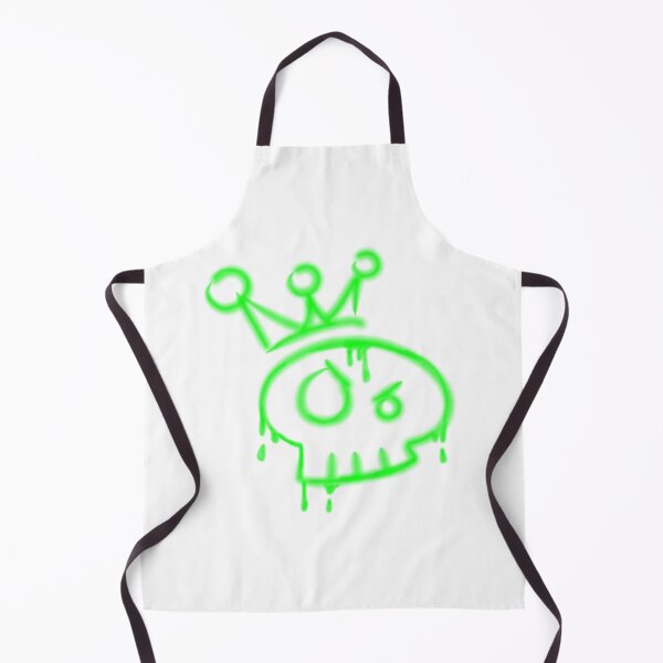 Item preview, Y2k graffiti skull with crown designed and sold by YaroshMaria.