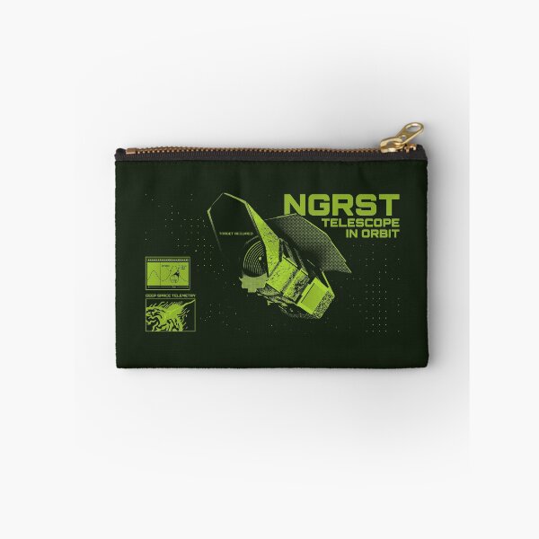 Item preview, Nancy Grace Roman Space Telescope NGRST Terminal HUD Green designed and sold by KiwiRider.