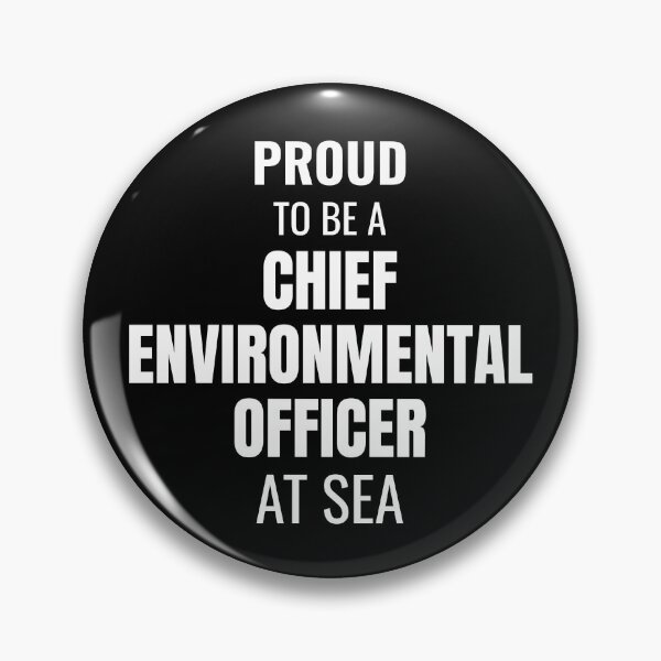 Item preview, Proud to be a Chief Environmental Officer at Sea (White) designed and sold by ShipCrewNation.