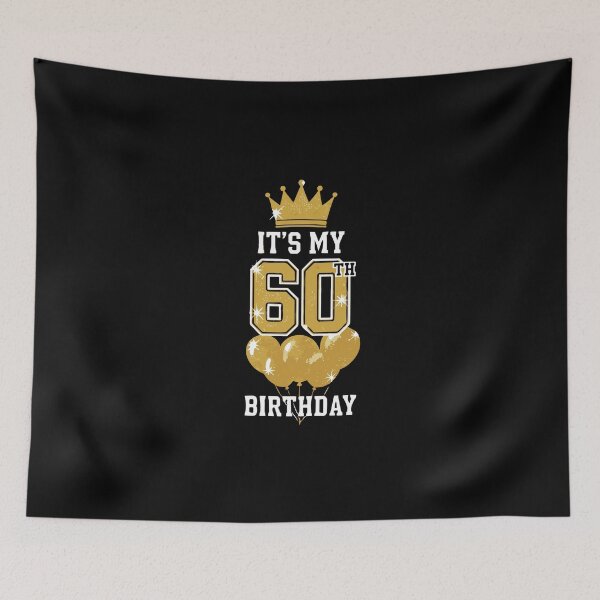 Item preview, It's My 60th Birthday Celebration Milestone Party  designed and sold by PopStars1993.