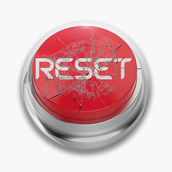 Item preview, Reset Botton Shattered  designed and sold by ACEWAVY2.