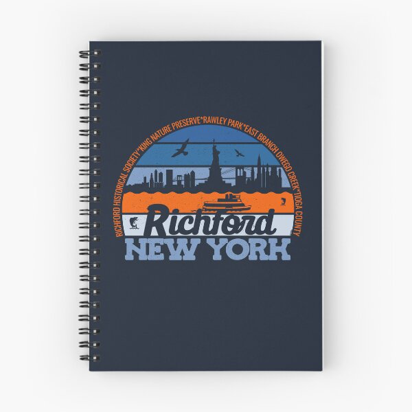 Item preview, Richford New York Sunset Retro Vintage Local Pride Logo designed and sold by CRHPOD20.