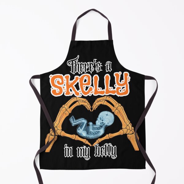 Item preview, There's a Skelly in My Belly - Funny Halloween Pregnancy Announcement designed and sold by Neurospicy Trolls.