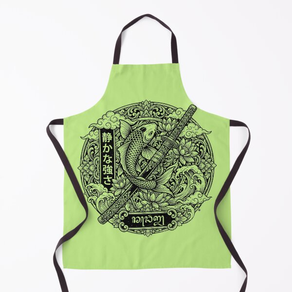 Item preview, Shizuka Na Tsuyosa Koi Katana Mandala Emblem designed and sold by cannsuh.
