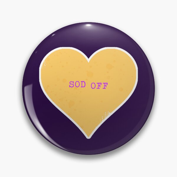 Item preview, Sod Off Candy Heart designed and sold by Normbot2000.