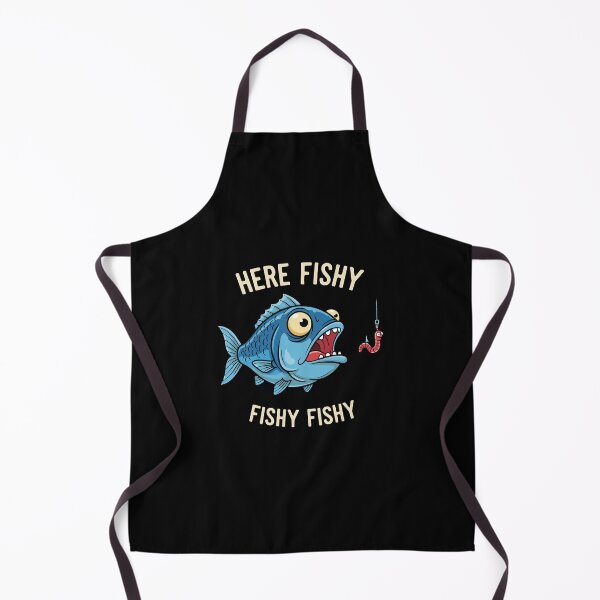 Item preview, Here Fishy Fishy Fishy Fishy Funny Fishing Angler designed and sold by PopStars1993.