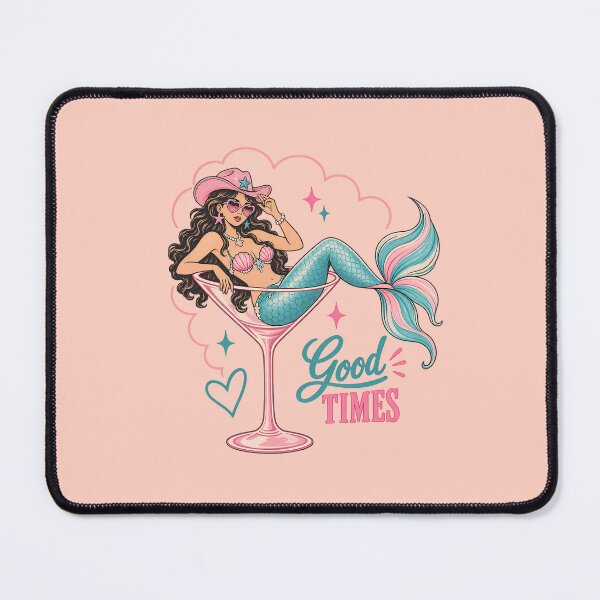Item preview, Wild & Enchanted Cowgirl Mermaid designed and sold by Snuggz_08.