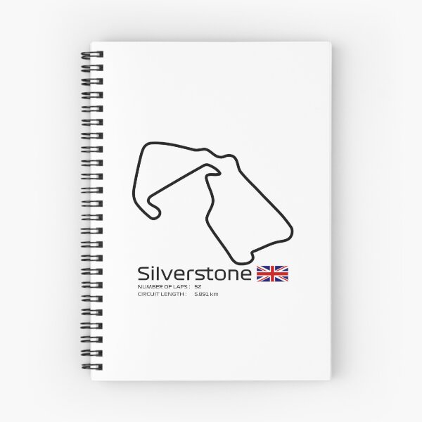 Artikelvorschau, Streckenstatistik Silverstone – Großer Preis von Großbritannien entworfen und verkauft von IODesigns.