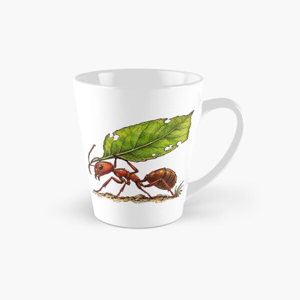 Item preview, Hardworking Ant Carrying a Green Leaf designed and sold by Snurly.