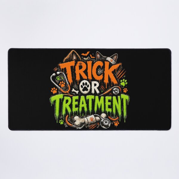 Item preview, rick or Treatment Spooky Halloween Veterinarian designed and sold by Sunday.Supply.