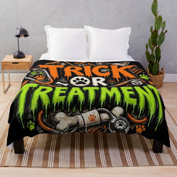 Item preview, rick or Treatment Spooky Halloween Veterinarian designed and sold by Sunday.Supply.