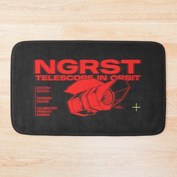 Item preview, Nancy Grace Roman Space Telescope NGRST Red Glitch Sci Fi designed and sold by KiwiRider.