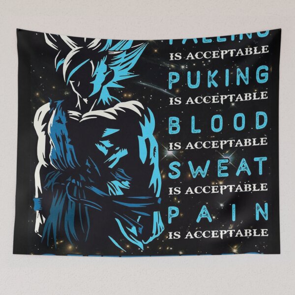 Item preview, Goku Dragon Ball Z Motivation Power Quote designed and sold by Juggss7526.