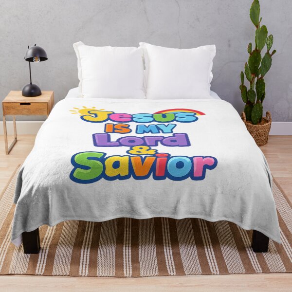 Item preview, Jesus Is My Lord & Savior – Colorful Christian Kids Faith Shirt designed and sold by SoulThread Studio.