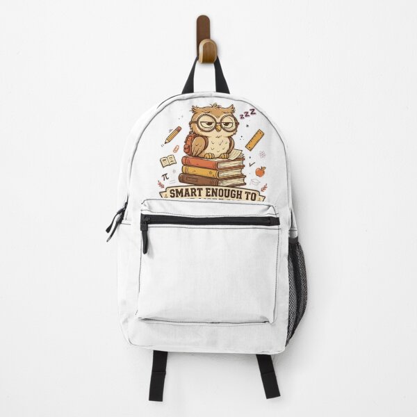 Item preview, Smart Enough to Need More Sleep Funny Owl School Shirt designed and sold by Penguin Mood .