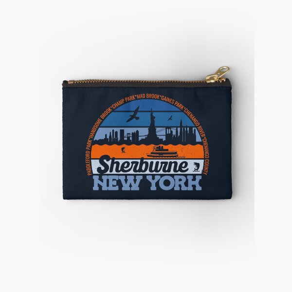 Item preview, Sherburne New York Sunset Retro Vintage Local Pride Logo designed and sold by CRHPOD20.