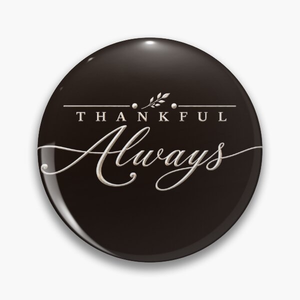 Item preview, Thankful Always – Elegant Minimal Thanksgiving designed and sold by HO•Designs.
