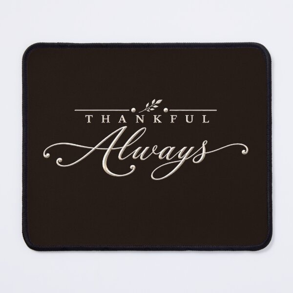 Item preview, Thankful Always – Elegant Minimal Thanksgiving designed and sold by HO•Designs.