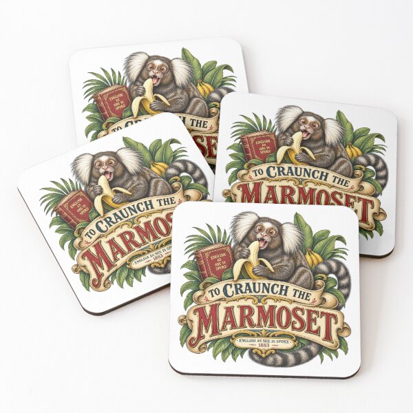 Item preview, To Craunch the Marmoset – English as She Is Spoke Victorian Humor designed and sold by Past in Threads.