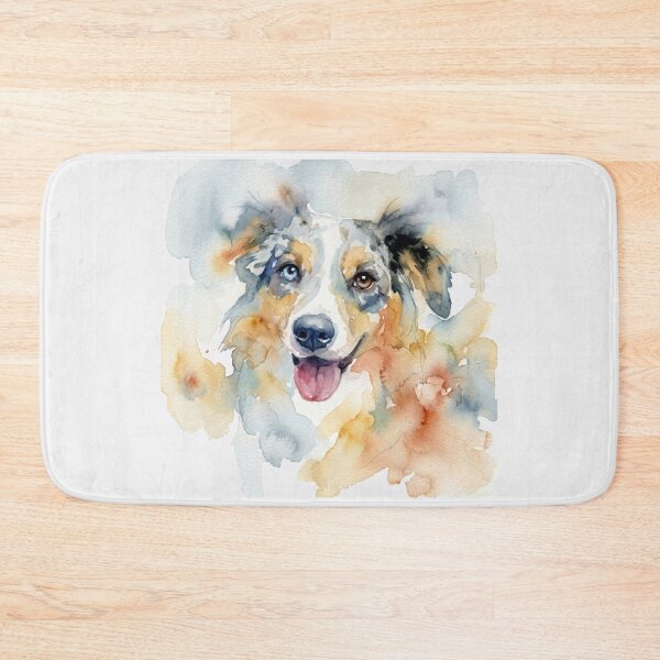 Item preview, Blue Merle Aussie, Heterochromia Eyes designed and sold by caracatita75.