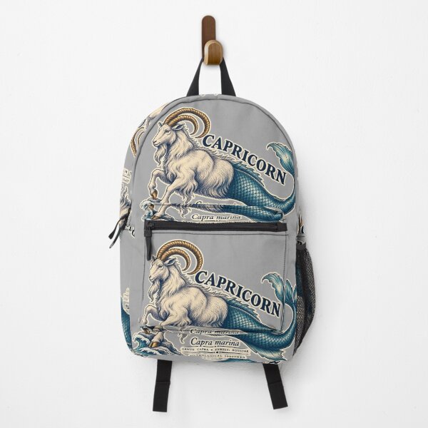 Item preview, Capricorn Sea Goat Scientific Field Guide Illustration designed and sold by radiogalaxy.
