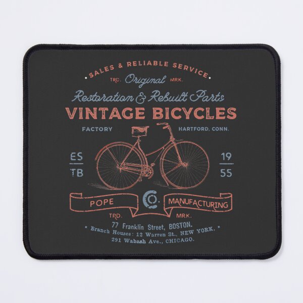 Item preview, Vintage Bicycle Illustration Retro Classic Bike Art | ⭐⭐⭐⭐⭐ designed and sold by Muhammad Elbialy.