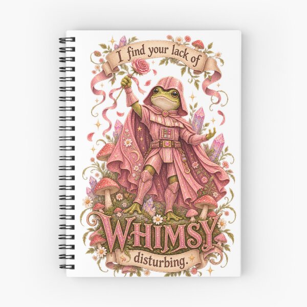 Item preview, I Find Your Lack Of Whimsy Disturbing - Pink Frog Knight designed and sold by Neurospicy Trolls.