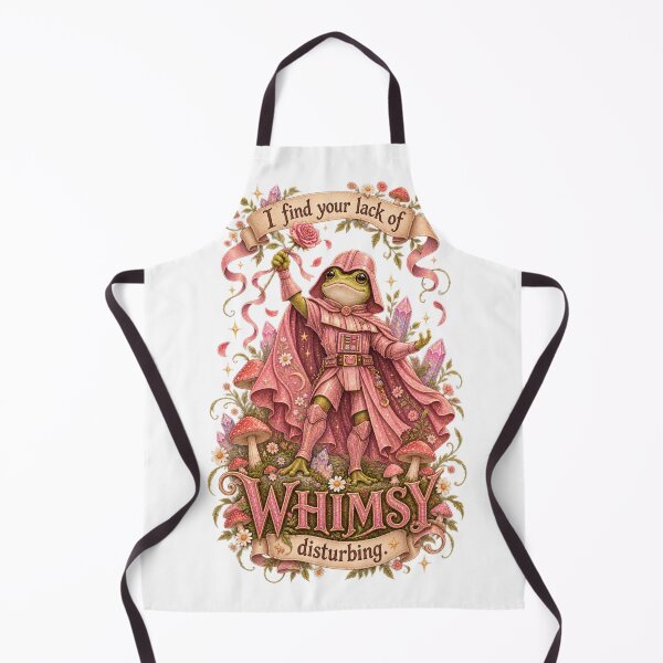 Item preview, I Find Your Lack Of Whimsy Disturbing - Pink Frog Knight designed and sold by Neurospicy Trolls.