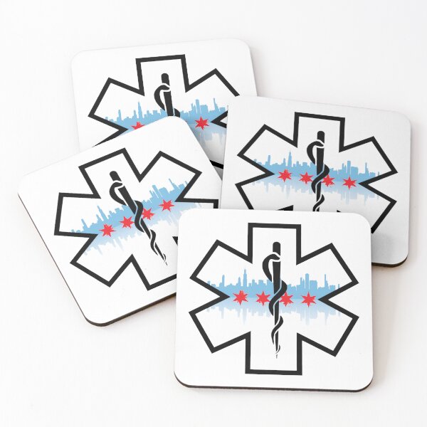 Artikelvorschau, Skyline EMS Star of Life (Transparenter Hintergrund) entworfen und verkauft von FireEMSDesigns.