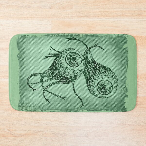 Item preview, Creepy Disembodied Eyeballs Optic Nerve Horror Sketch Green designed and sold by Ghoul Enterprises.