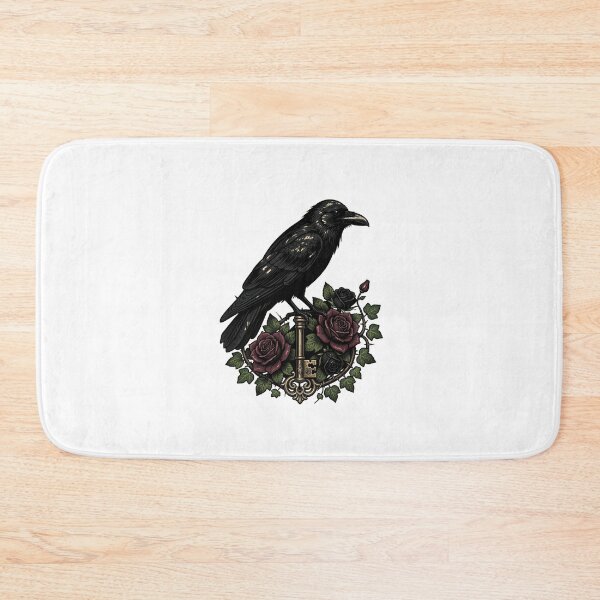 Item preview, Keeper of the Forgotten Key – Gothic Raven designed and sold by mrshadow113.