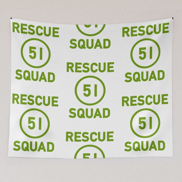 Item preview, Rescue 51 Green designed and sold by Normbot2000.