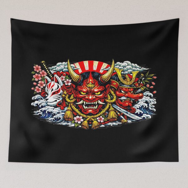 Item preview, Japanese masks designed and sold by Ogfx.