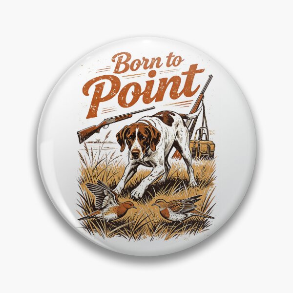 Item preview, Bird Dog Hunting Shirt – Vintage Upland Hunter Dog Outdoor Design designed and sold by Mahilis.