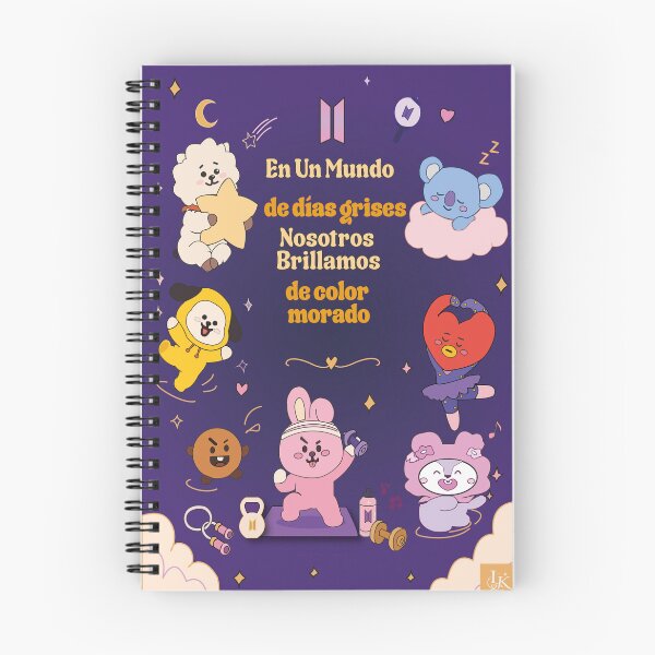 Item preview, We Shine Purple — BT21 designed and sold by Mundo de Lunas.
