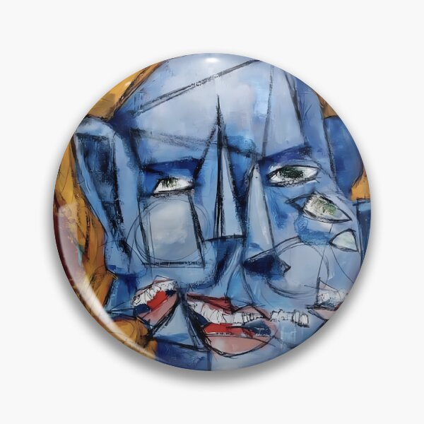 Item preview, Fractured Reflections: Expressionist Multi-Faced Man designed and sold by Caragodemia.