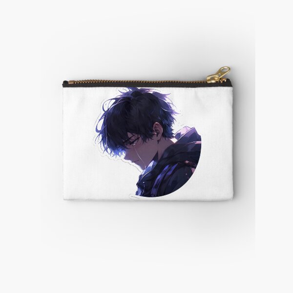Item preview, Sad Anime Boy Crying - Moody Dark Aesthetic designed and sold by Aozon.