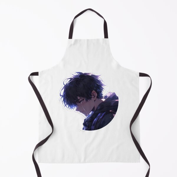 Item preview, Sad Anime Boy Crying - Moody Dark Aesthetic designed and sold by Aozon.