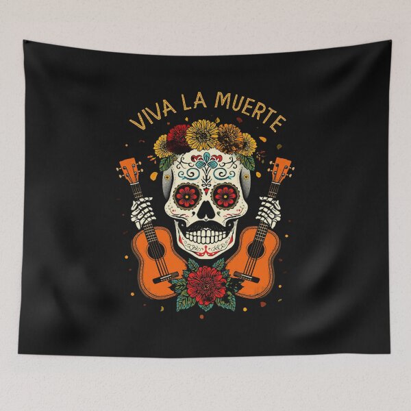 Item preview, VIVA LA MUERTE designed and sold by BKDIGITALSHOP.