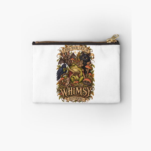 Item preview, I Find Your Lack Of Whimsy Disturbing - Frog King Cottagecore designed and sold by Neurospicy Trolls.