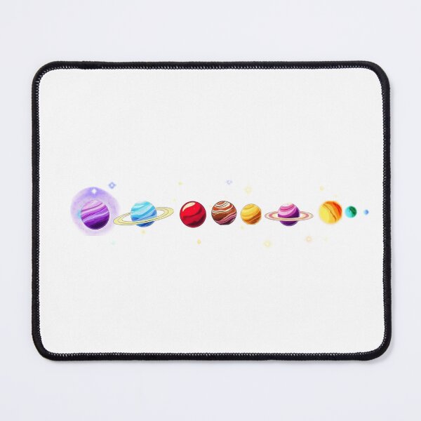 Item preview, Colorful Solar System Planets in a Row designed and sold by Pawfect Vibes Hub.