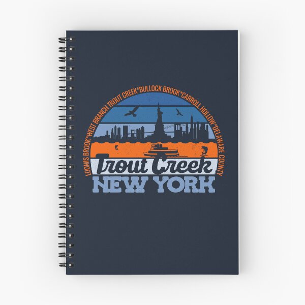 Item preview, Trout Creek New York Sunset Retro Vintage Local Pride Logo designed and sold by CRHPOD20.