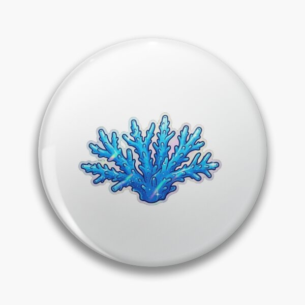 Item preview, Blue Staghorn Acropora Coral Reef Illustration designed and sold by KenworksDigital.
