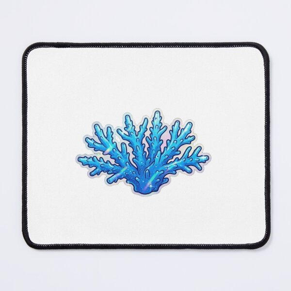 Item preview, Blue Staghorn Acropora Coral Reef Illustration designed and sold by KenworksDigital.