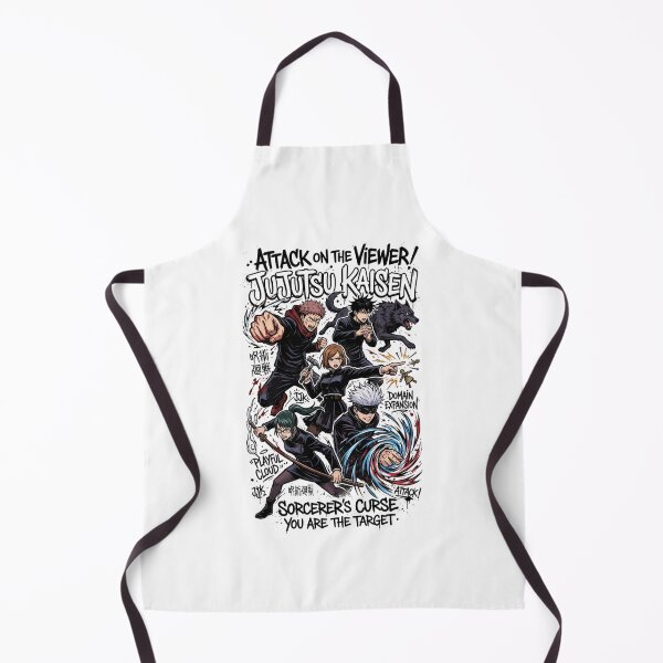 Item preview, Jujutsu Kaisen Sorcerers Gojo Itadori Megumi Nobara Anime Art designed and sold by FreakToons.