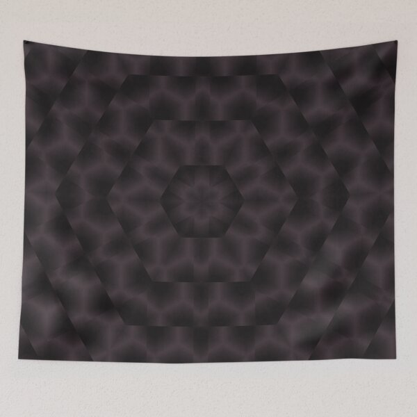 Item preview, Dark Spiral Optical Illusion Pattern designed and sold by IntelliMindDesigns.