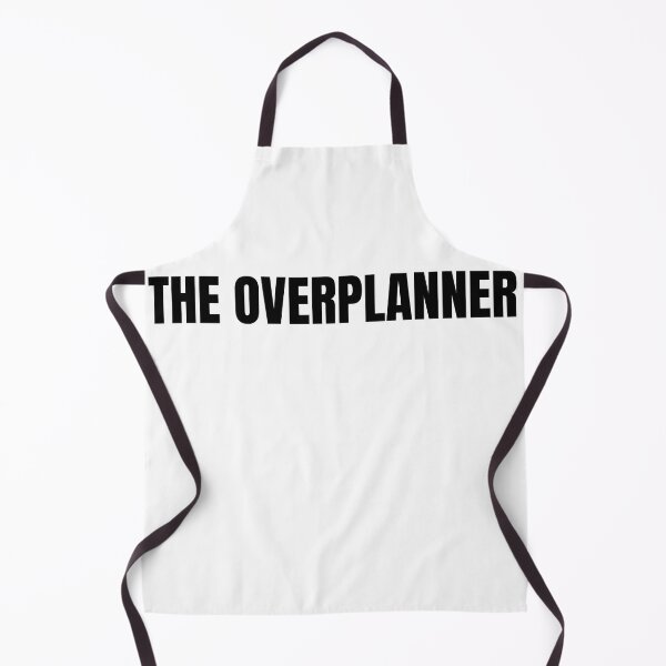 Item preview, The Overplanner – Funny Minimalist Typography designed and sold by Paper Owl Studio.