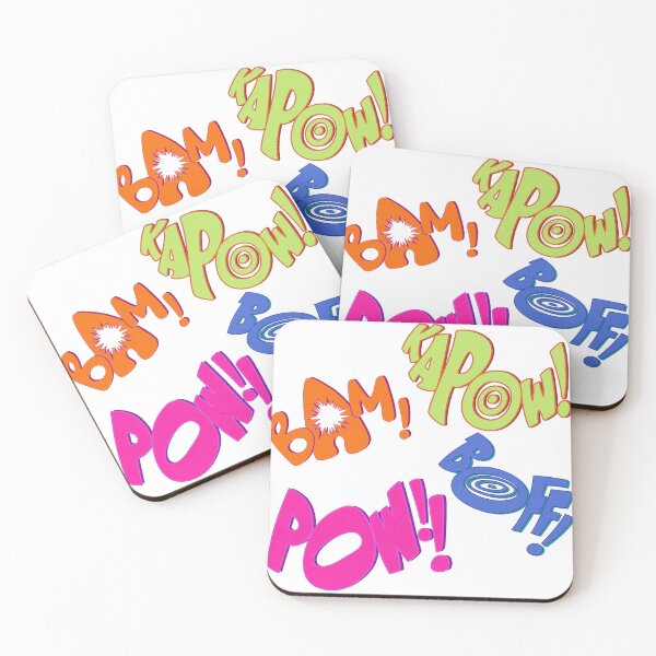 Item preview, 1966 Superhero TV Onomatopoeia designed and sold by Deviant Logic Design.