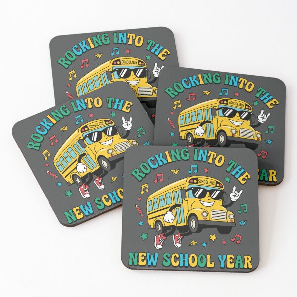 Item preview, Rocking Into The New School Year Bus designed and sold by DigitalGlade.