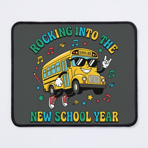 Item preview, Rocking Into The New School Year Bus designed and sold by DigitalGlade.